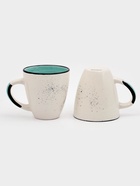 Набор посуды Доляна Nature Тар, 16 предметов: тарелки 8 шт. d=19 см, 27 см, глубокие 4 шт. 830 мл, кружки 4 шт. 400 мл, керамика, голубой 10884216