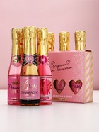 Гель для душа шампанское «Искрись от счастья», набор 3 шт х 250 мл, Чистое счастье 10895505