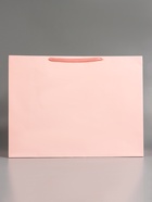 Пакет подарочный ламинированный горизонтальный «Розовый», XXL 61×46×20 см 10898321