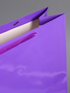 Пакет подарочный ламинированный горизонтальный «Пурпурный», XXL 61×46×20 см 10898322