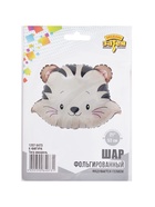 Воздушный шар фольгированный 21" «Тигр», акварель 10969853