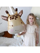 Воздушный шар фольгированный 24" «Жираф», акварель 10969854