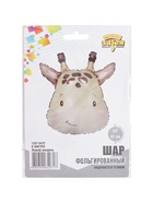 Воздушный шар фольгированный 24" «Жираф», акварель 10969854