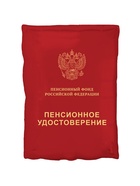 Воздушный шар фольгированный 21" «Пенсионное удостоверение» - Фото 2