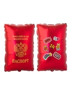 Воздушный шар фольгированный 21" «Паспорт» - Фото 2