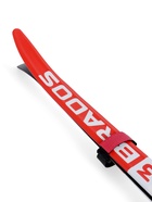 Зажим-липучка для лыж узкий, черный/малиновый - фото 65462646