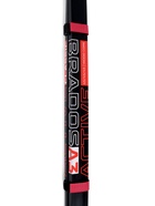 Зажим-липучка для лыж узкий, черный/малиновый - фото 65462647