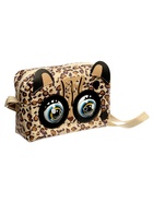 Музыкальная игрушка-сумочка «Котёнок», звуковые эффекты, глазки моргают, леопард - Фото 3