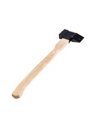 УЦЕНКА Колун-топор из стального проката ТУНДРА, с березовым топорищем и отбойником, 2.5 кг - Фото 3