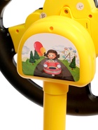 Руль музыкальный "Cупер водитель" с кронштейном, свет, звук 10934383