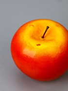 УЦЕНКА Муляж "Яблоко" 8 см, жёлто-красный - Фото 2