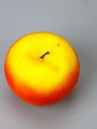 УЦЕНКА Муляж "Яблоко" 8 см, жёлто-красный - Фото 5