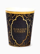 Посуда бумажная одноразовая Ramadan, синий, на 12 персон - Фото 2