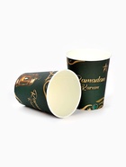 Посуда бумажная одноразовая Ramadan Kareem, зелёный, на 12 персон - Фото 4