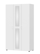 Шкаф прямой трёхстворчатый «Токио», с зеркалом, 1201×520×2100 мм, цвет белый 10976479