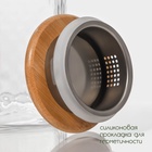 УЦЕНКА Кувшин с бамбуковой крышкой «Эко», 2 л, 14.5×10.5×25 см - Фото 4