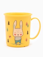 Кружка детская с декором 180 мл., жёлтая - Фото 2