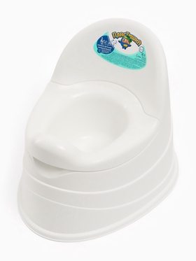 Горшок детский музыкальный, Белый