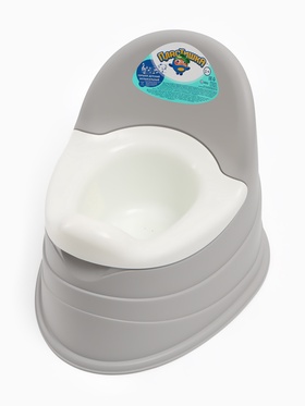 Горшок детский музыкальный, Серый