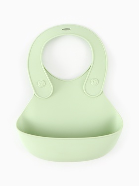 Нагрудник детский, зеленый