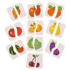 УЦЕНКА Картинки-половинки "Овощи-фрукты" 03023 - Фото 2