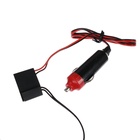 УЦЕНКА Неоновая нить Cartage для подсветки салона, адаптер питания 12 В, 2 м, синий - Фото 5