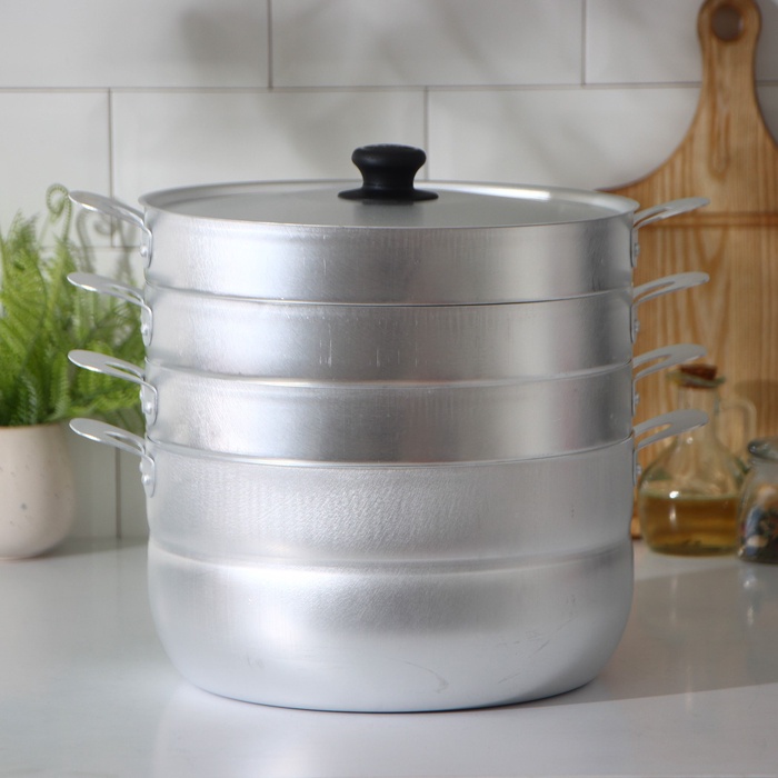 УЦЕНКА Манты-казан 6,0л с 3 сетками - Фото 1