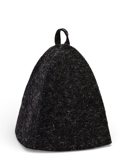 Набор для бани, 2 предмета, однотонные: шапка, рукавица, МИКС