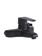 УЦЕНКА Смеситель для ванны ZEIN Z3856, однорычажный, душевой набор, лейка 5 режимов, графит 10978454