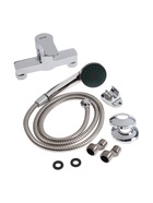 УЦЕНКА Смеситель для душа ZEIN Z2748, картридж 35 мм, с душевым набором, хром - Фото 8