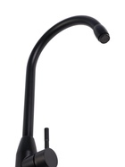 УЦЕНКА Смеситель для кухни "АМУР" BY2021-А ВК, однорычажный, высокий излив, черный - Фото 2