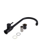 УЦЕНКА Смеситель для кухни "АМУР" BY2021-А ВК, однорычажный, высокий излив, черный - Фото 5