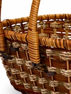 Корзина плетеная для хранения «Пикник», 33×24×13 см, ручка h=16 см, лоза, коричневая 10970333