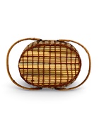 Корзина плетеная для хранения «Пикник», 33×24×13 см, ручка h=16 см, лоза, коричневая 10970333