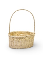 Корзина плетеная для хранения, 27×19×13 см, ручка h=16 см, лоза  (артикул 10970334)  большой выбор товаров оптом и в розницу по низким ценам с доставкой