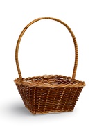 Корзина плетёная для хранения, квадратная, набор 3 шт., лоза, кукуруза - фото 67928361