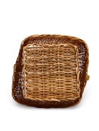 Корзина плетёная для хранения, квадратная, набор 3 шт., лоза, кукуруза - фото 67928366