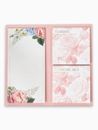 Блок для записей с отрывными листами, в открытке, 30 л. «С 8 марта. Цветы» - Фото 4