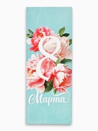 Блок для записей с отрывными листами, в открытке, 30 л. «С 8 марта. Бирюзовый» 10895178