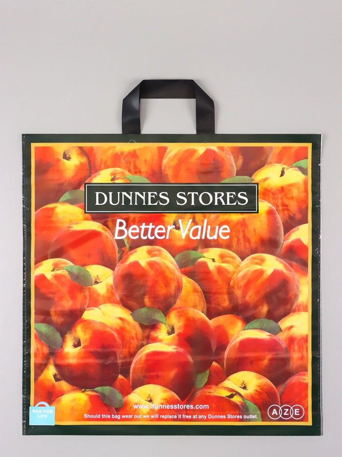 Пакет «Персик», полиэтиленовый с петлевой ручкой, 45×45 + 3 см, 60 мкм - Фото 1