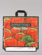 Пакет «Клубника», полиэтиленовый с петлевой ручкой, 45×45 + 3 см, 60 мкм 10962398