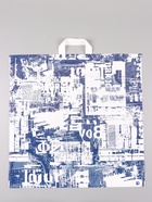 Пакет «Деним», полиэтиленовый с петлевой ручкой, 55?55 + 4 см, 60 мкм (комплект 25 шт) - фото 65463141