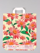 Пакет «Ромашки», полиэтиленовый с петлевой ручкой, 38?42 + 3 см, 37 мкм (комплект 50 шт) - фото 65463144