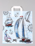 Пакет «Парус», полиэтиленовый с петлевой ручкой, 38?42 + 3 см, 37 мкм (комплект 50 шт) - фото 65463145