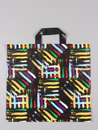 Пакет «Цветные линии», полиэтиленовый с петлевой ручкой, 38×34 + 3 см, 70 мкм 10962409