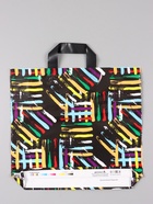 Пакет «Цветные линии», полиэтиленовый с петлевой ручкой, 38×34 + 3 см, 70 мкм 10962409