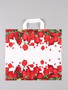 Пакет «Гран При», полиэтиленовый с петлевой ручкой, 38?34 + 3 см, 70 мкм (комплект 50 шт) - фото 65463169