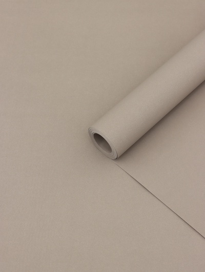 Бумага упаковочная крафт, двусторонняя, «Пепельный», 0.68×10±5% м, 70 г