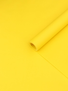 Бумага упаковочная крафт, двусторонняя, желтый 0,68 х 10±5% м