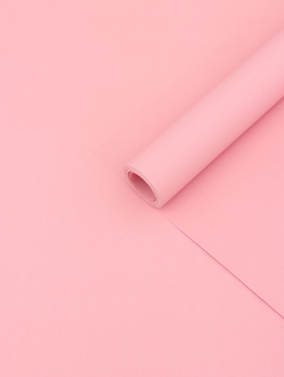 Бумага упаковочная крафт, двусторонняя, розовый, 0.68×10±5% м
